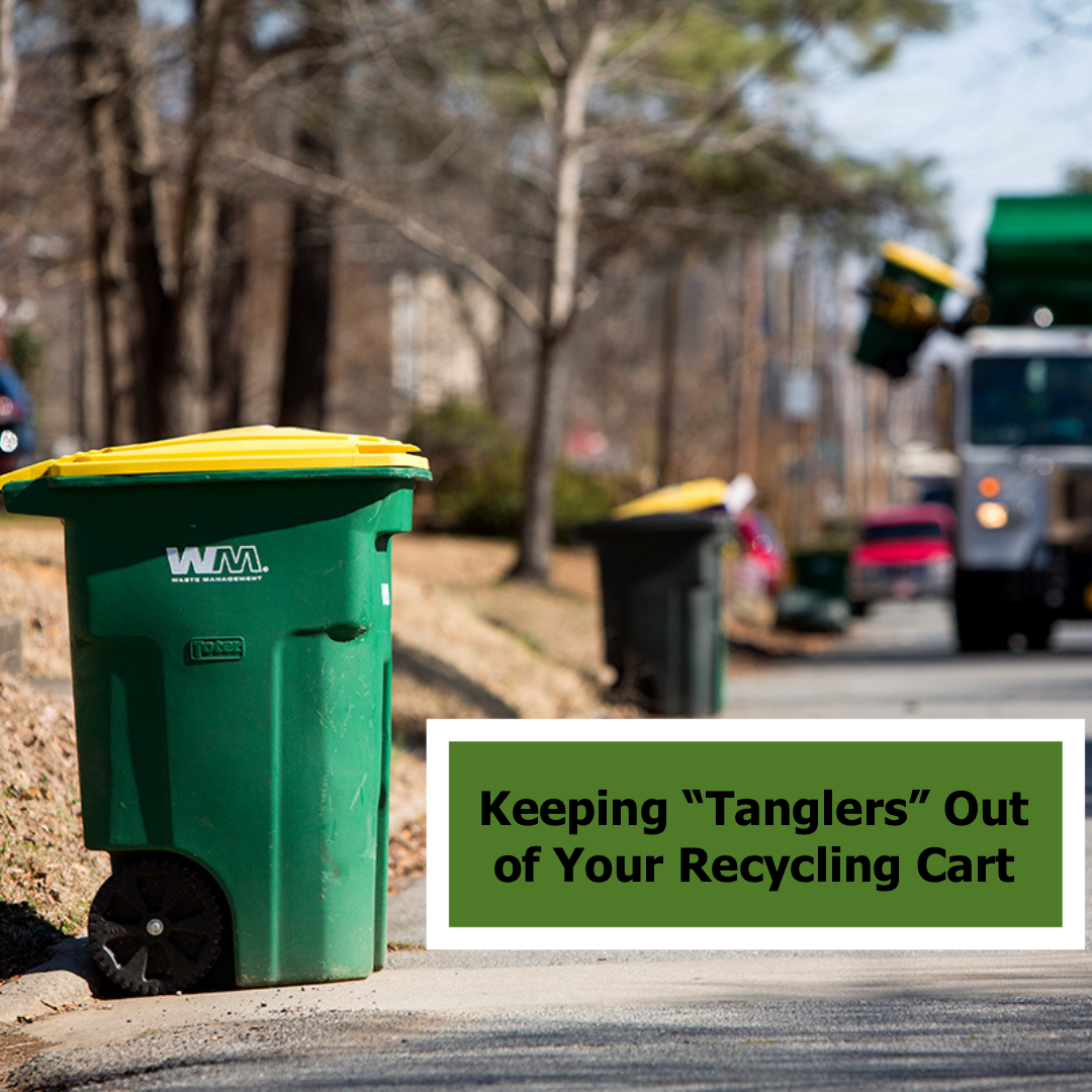 Keeping “Tanglers” Out of Your Recycling Cart