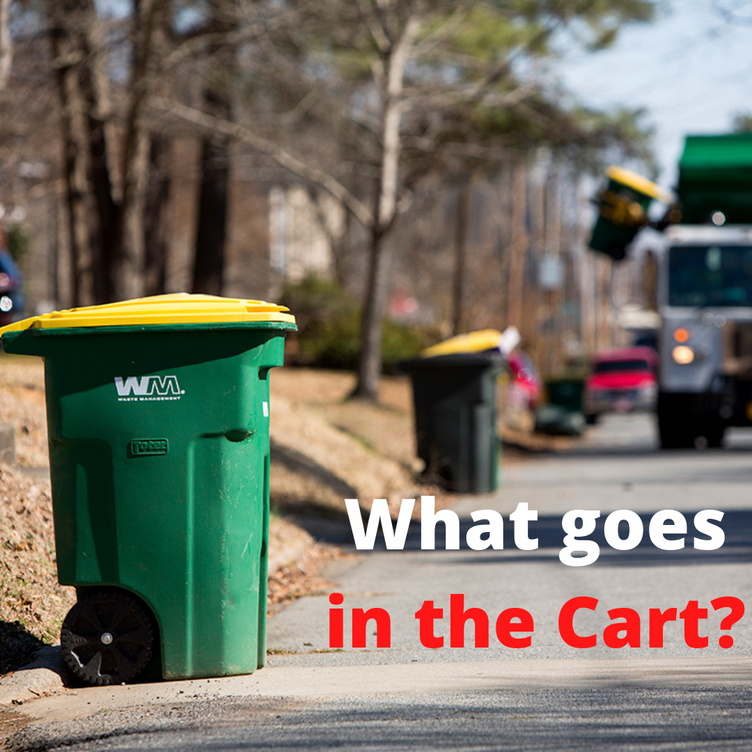 Keeping your cart free of contaminants is easy!