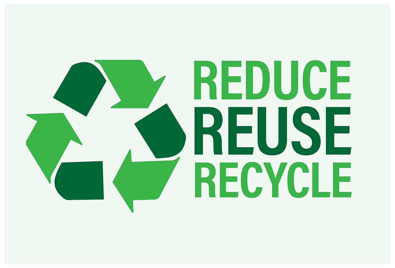 Reducing, Reusing, and Recycling!